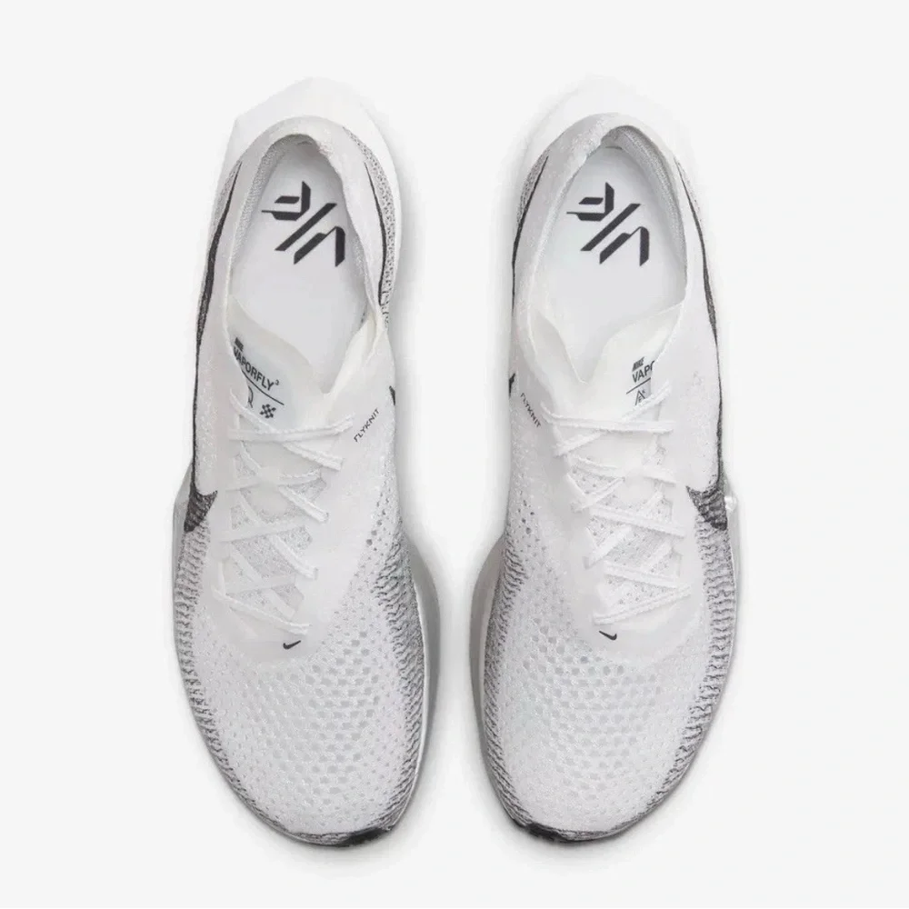 Nike ZoomX VaporFly Next% 3 White Particle Grey Women’s 8.5 DV4130-100 $260 NEW - Picture 6 of 7